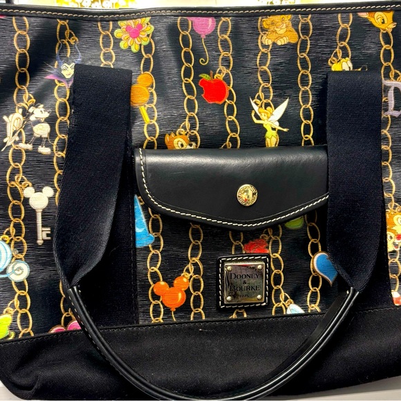 Disney Charms Dooney & Bourke Large Shoulder Purse - Picture 1 of 3